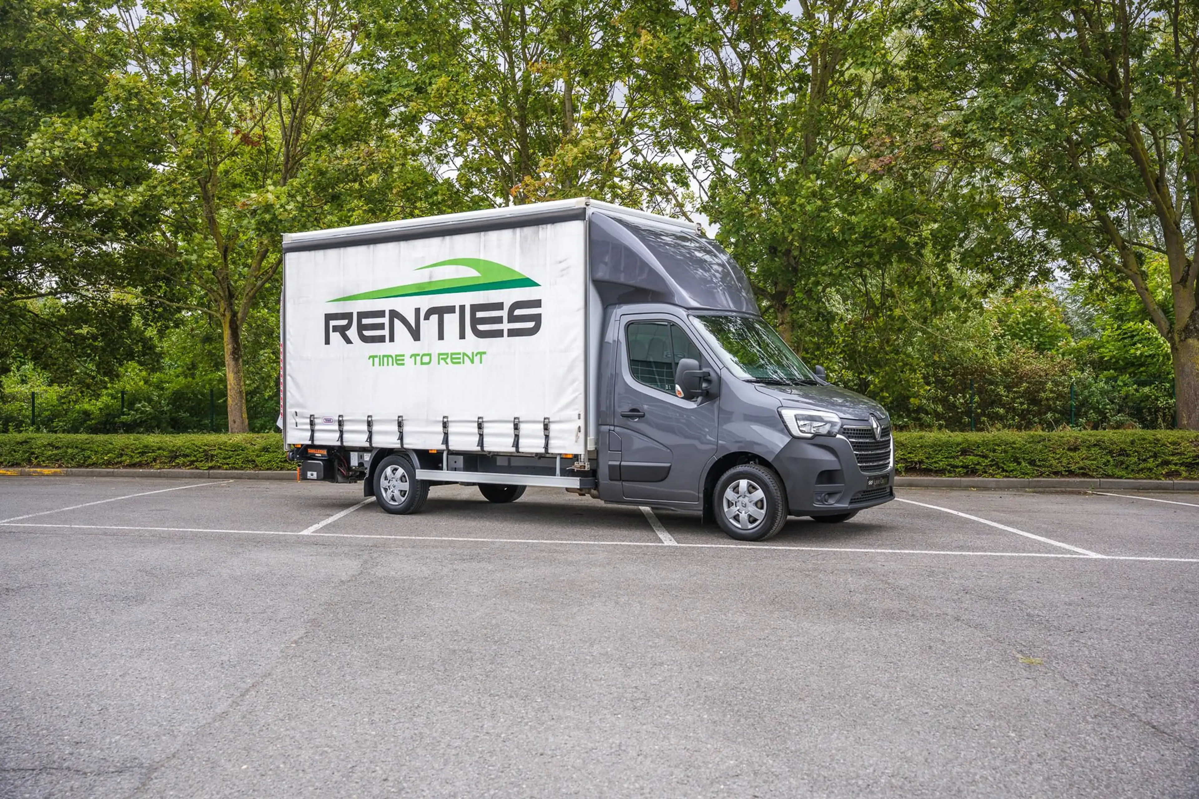 Renault Master Mastercube + schuifzeil + laadbrug / hollandia / CAM