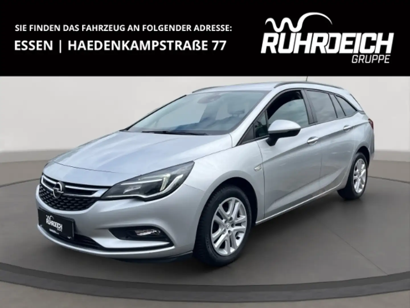 Opel Astra K Sports Tourer Edition 1.0 ALLWETTER KLIMAAT SHZ Silber - 1