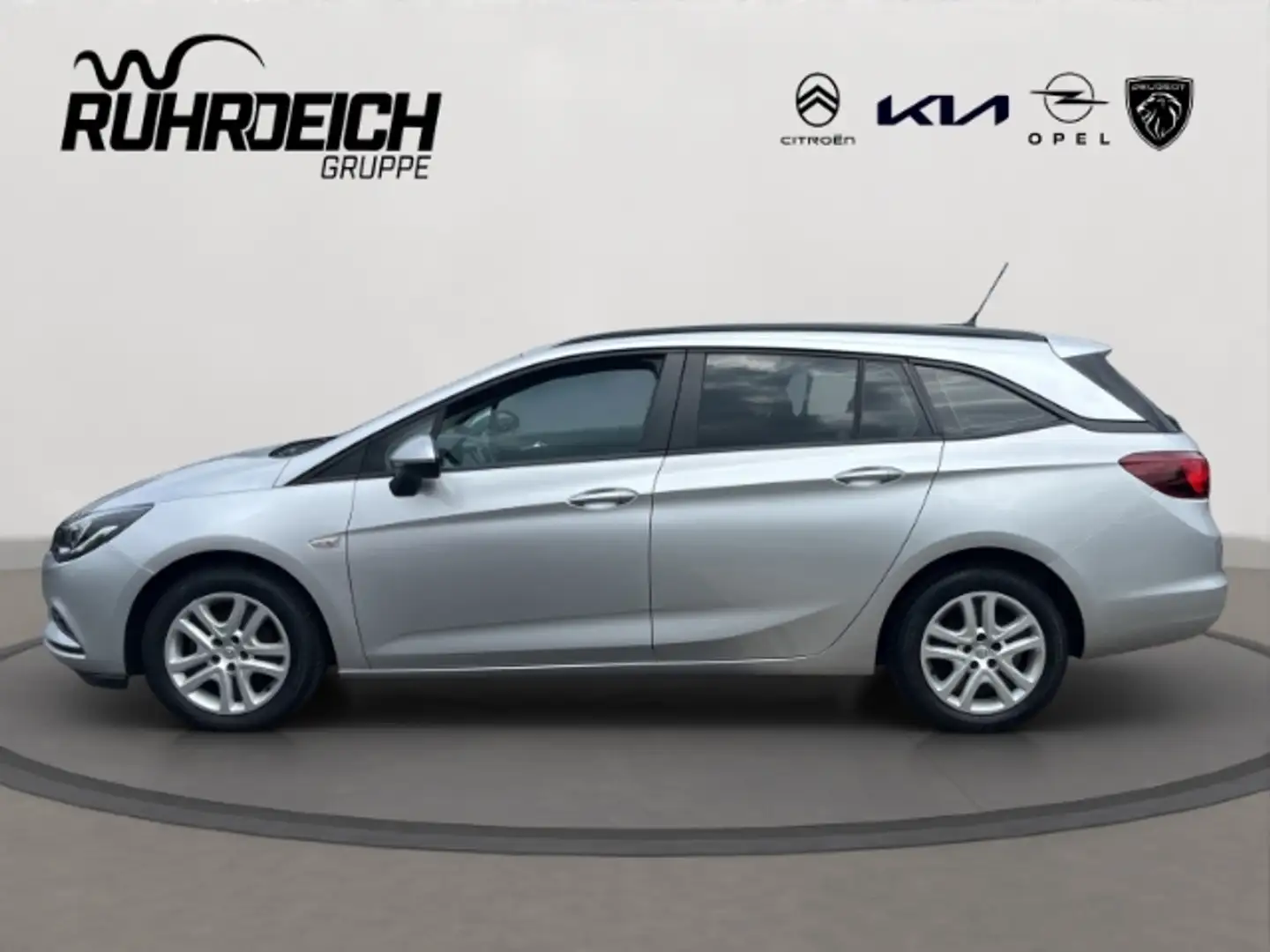 Opel Astra K Sports Tourer Edition 1.0 ALLWETTER KLIMAAT SHZ Silber - 2
