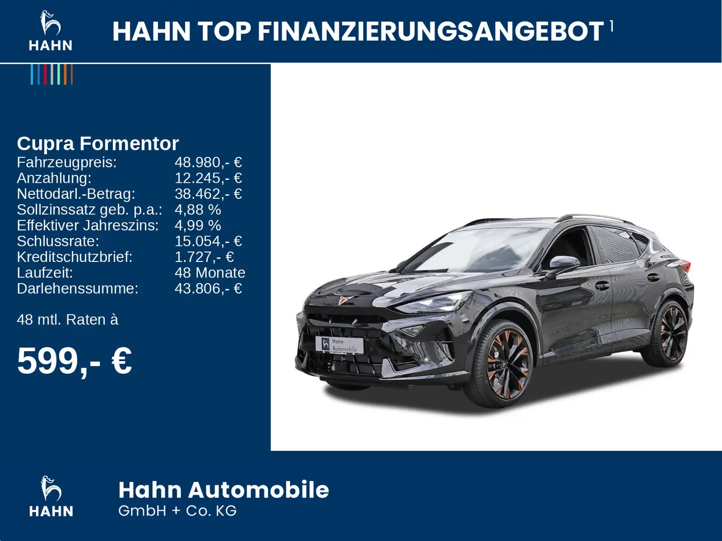 CUPRA Formentor VZ 2.0TSI DSG 4Drive LED ACC PanoDa Zwart - 2
