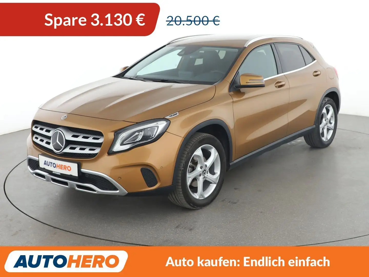 Mercedes-Benz GLA 180 GLA 180 Urban Aut.*NAVI*CAM*PDC*SHZ*ALU* Gelb - 1
