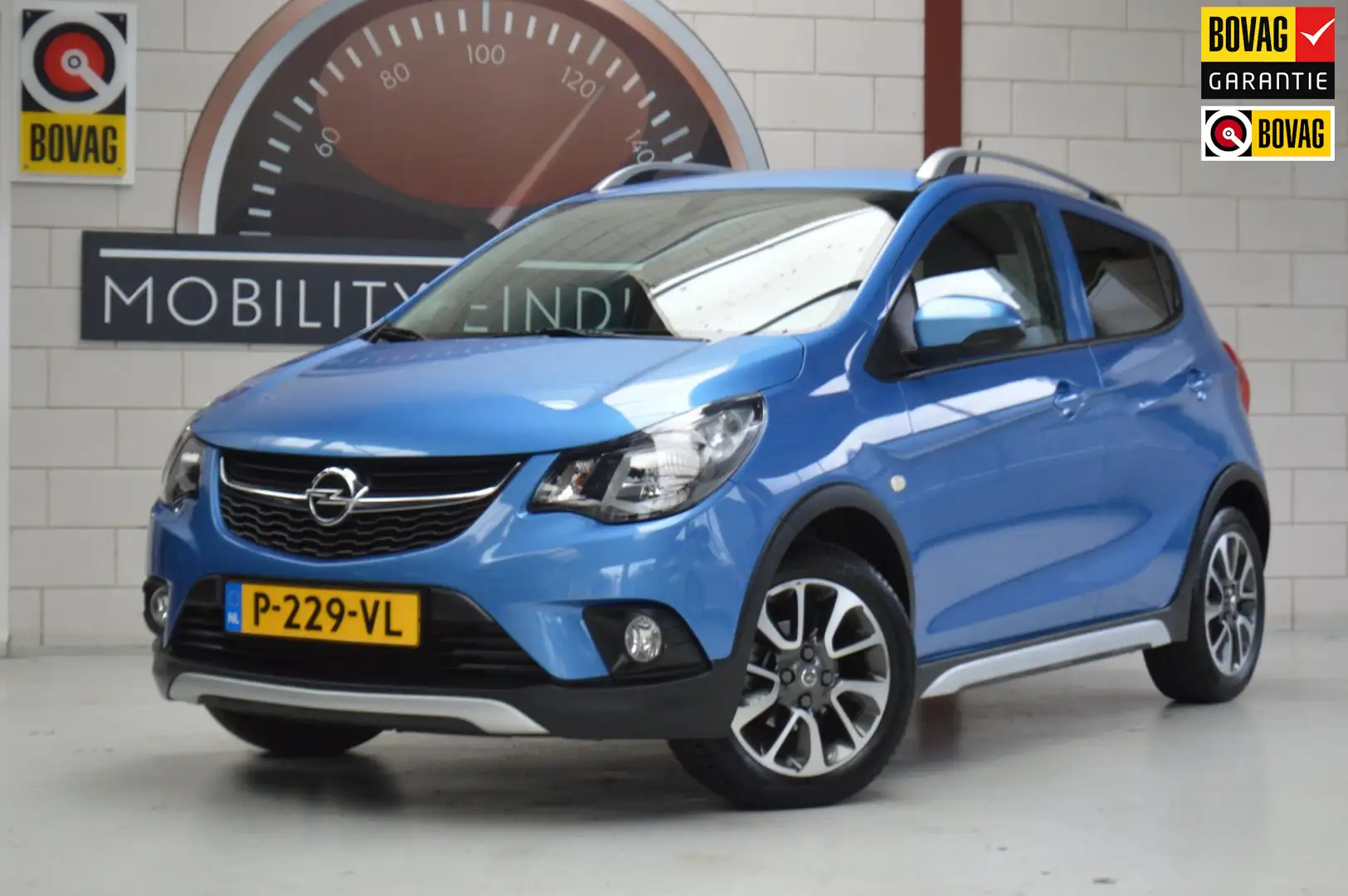 Opel Karl 1.0 Rocks, Cruise, Airco, Carplay, APK GARANTIE, T Blauw - 1