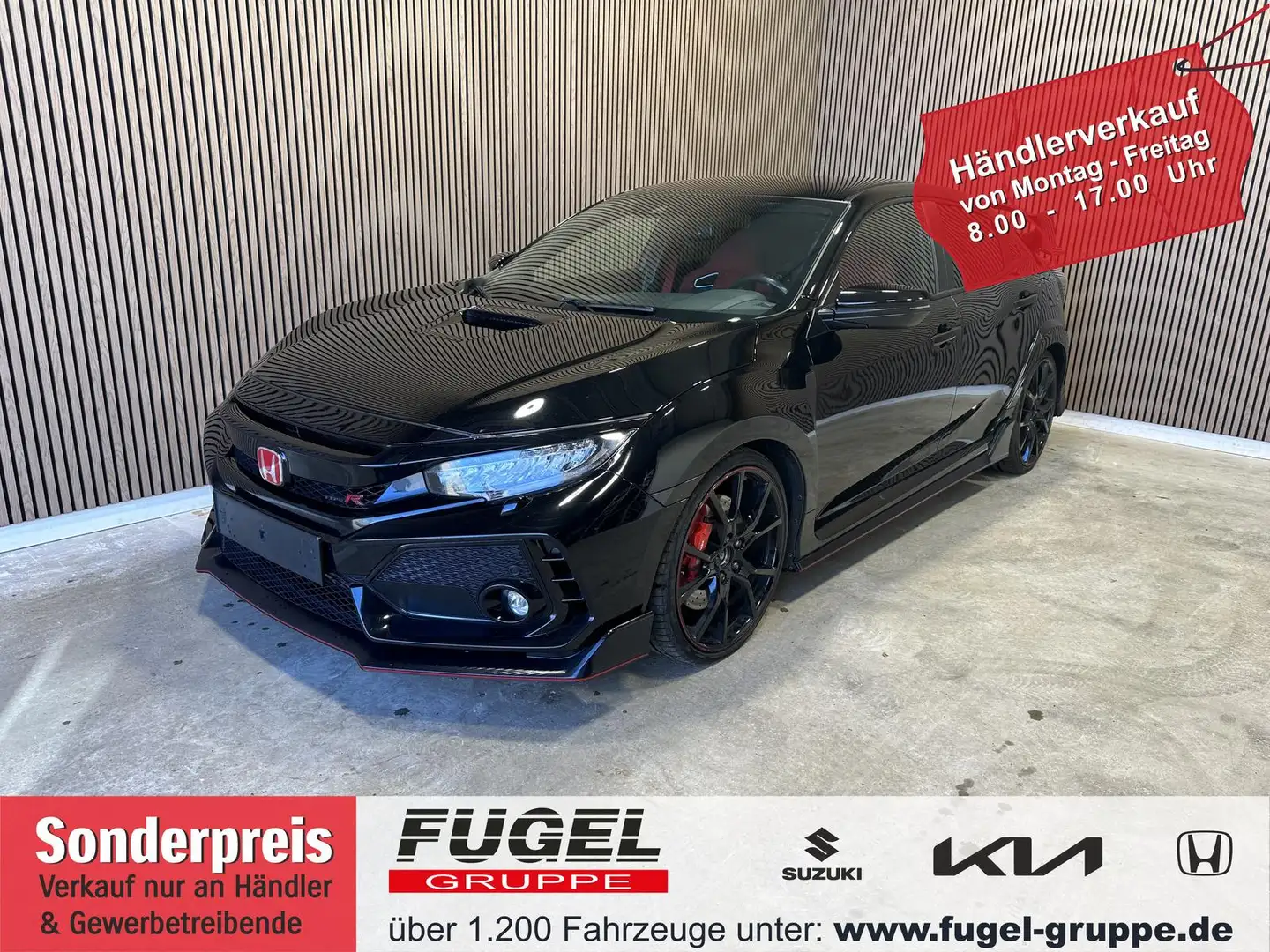 Honda Civic 2.0 i-VTEC Turbo Type R GT LED|Navi|ACC Schwarz - 1