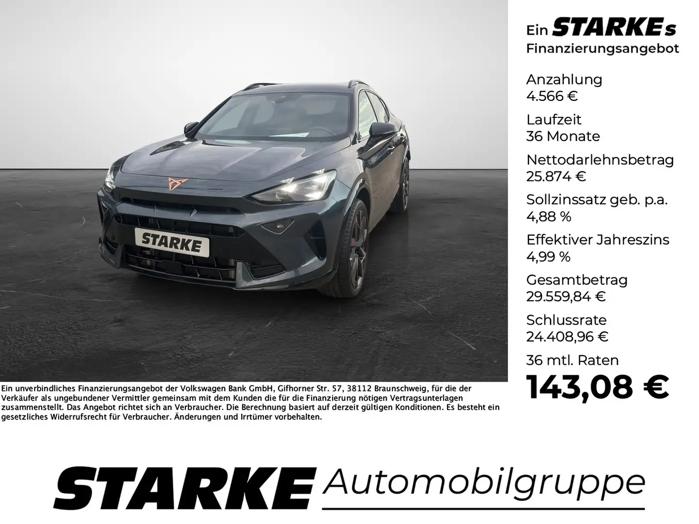 CUPRA Formentor 1.5 eTSI DSG 1.5 eTSI 110 kW Gris - 1