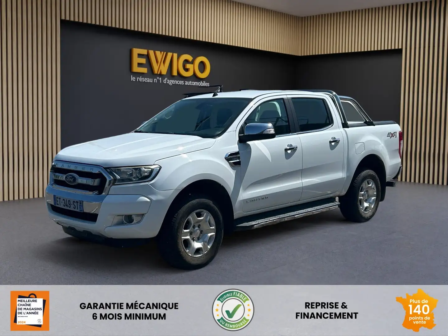 Ford Ranger DOUBLE CABINE 3.2 TDCI 200ch LIMITED 4X4 - 1