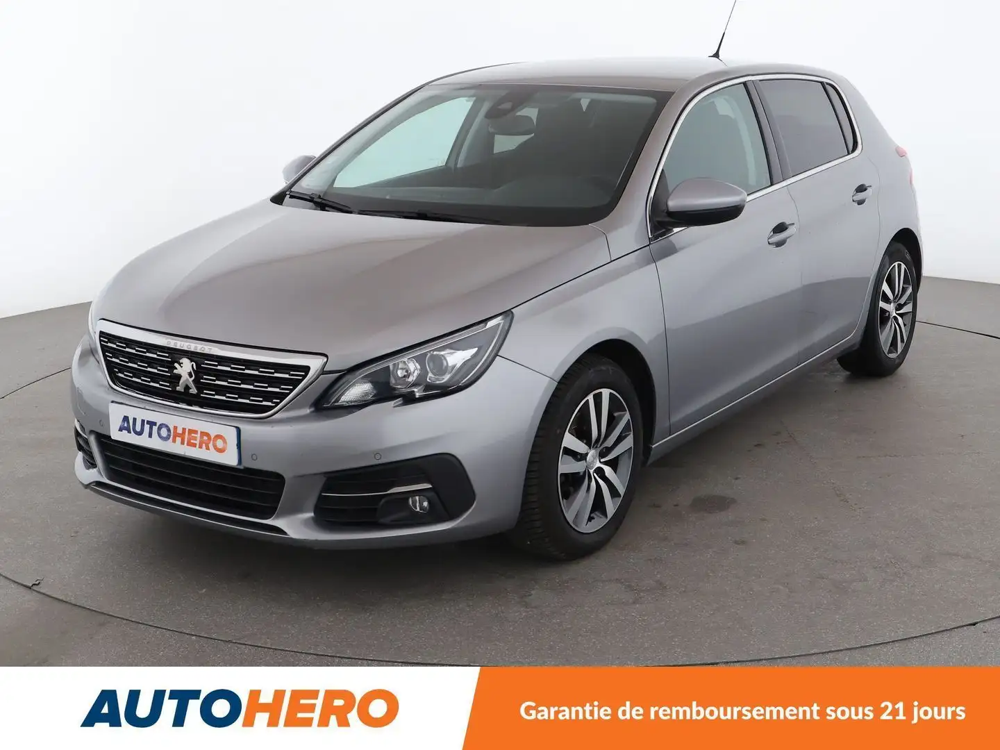 Peugeot 308 1.5 Blue-HDi Allure EAT8 Gris - 1