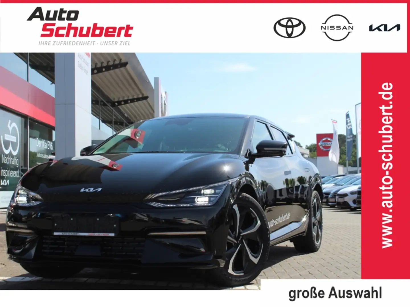 Kia EV6 GT-Line 84 RWD HUD El. Panodach Navi Digitales Coc Schwarz - 1