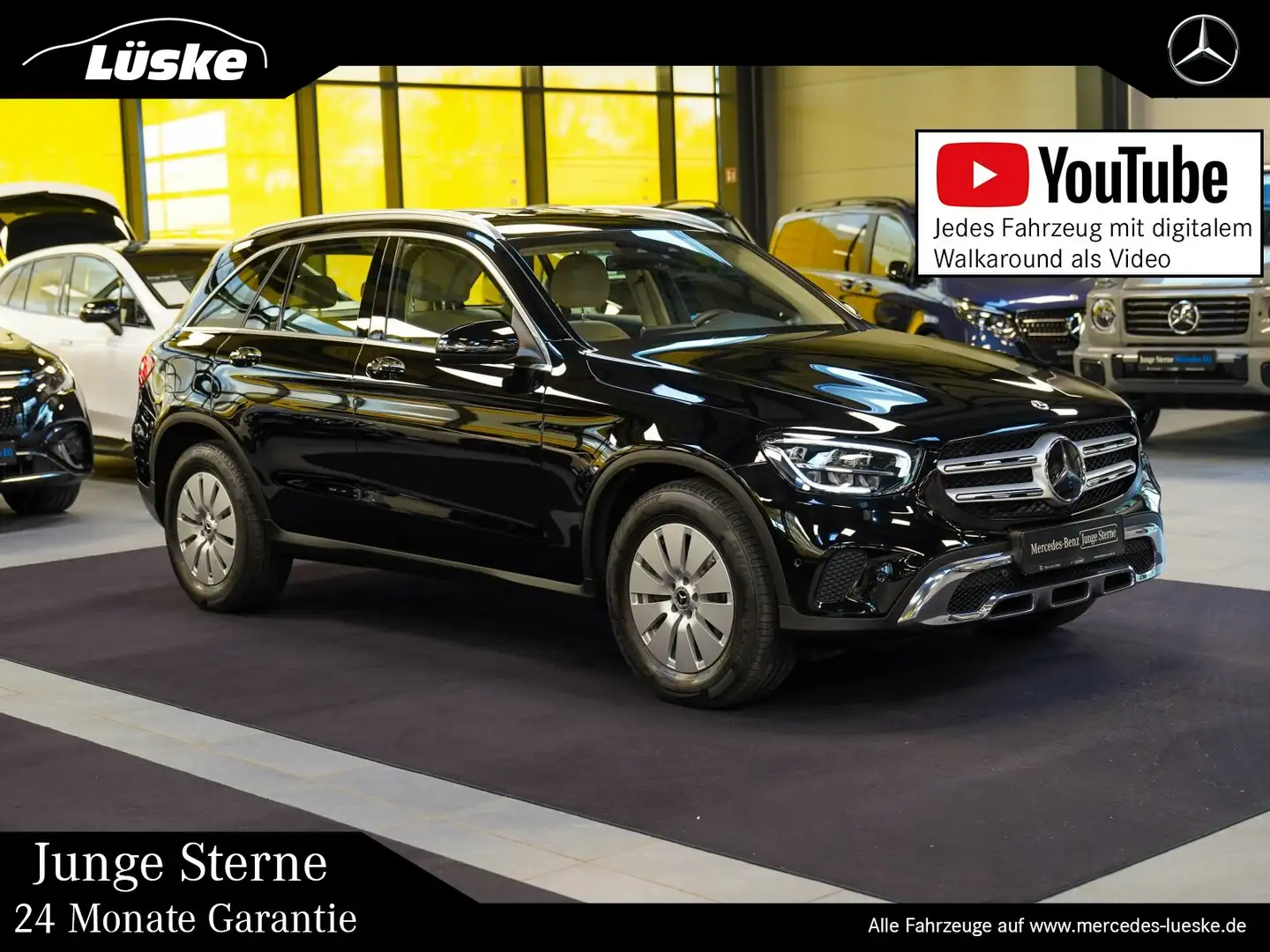 Mercedes-Benz GLC 200 GLC 200 d 4M Standheizung Memory Fahrassistenz Schwarz - 1