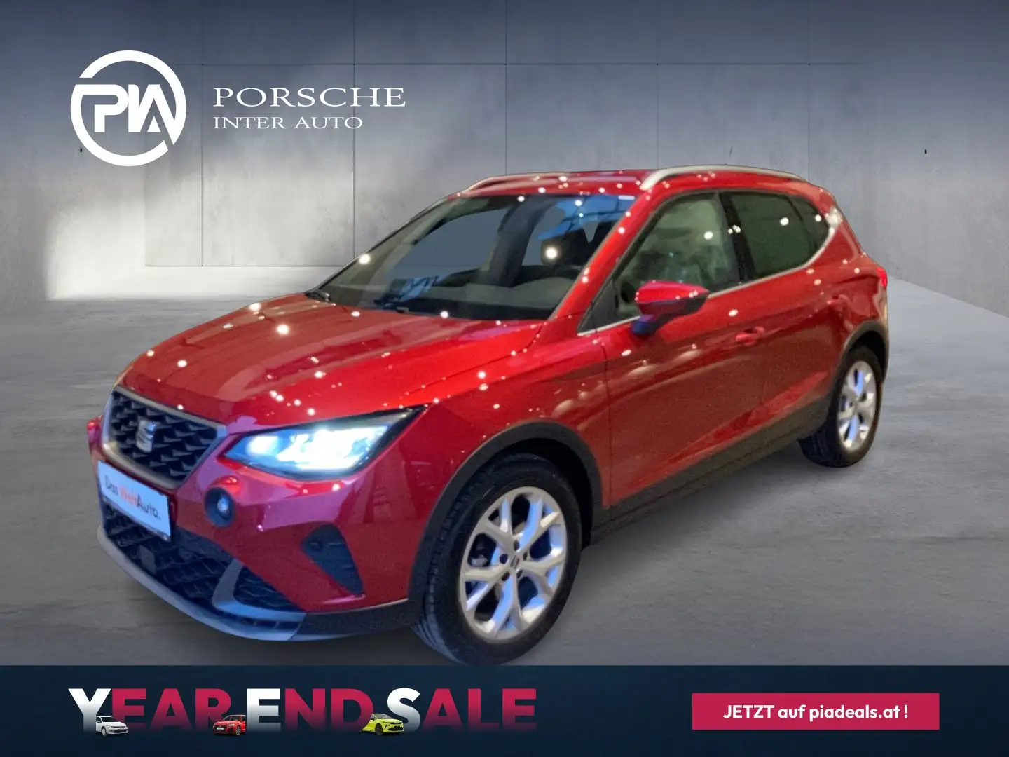 SEAT Arona FR Austria 1.0 TSI DSG Rot - 1
