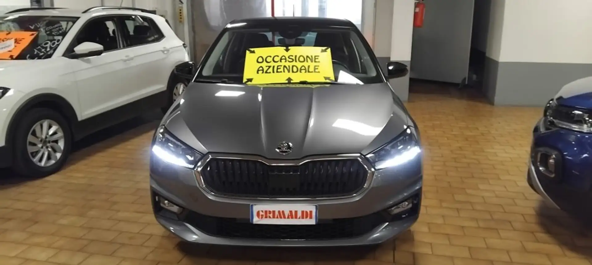 Skoda Fabia 1.0 TSI EVO 95 CV Style LED Grau - 2