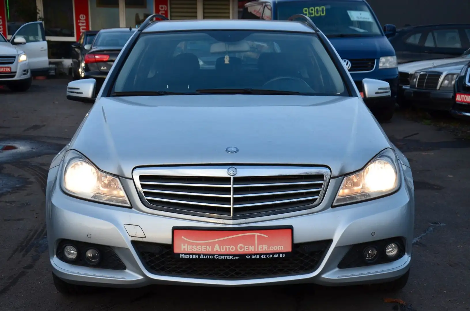 Mercedes-Benz C 200 T CDI BlueEff*NAVI*Tempo*PDC*SHZ*TOP* Silber - 2