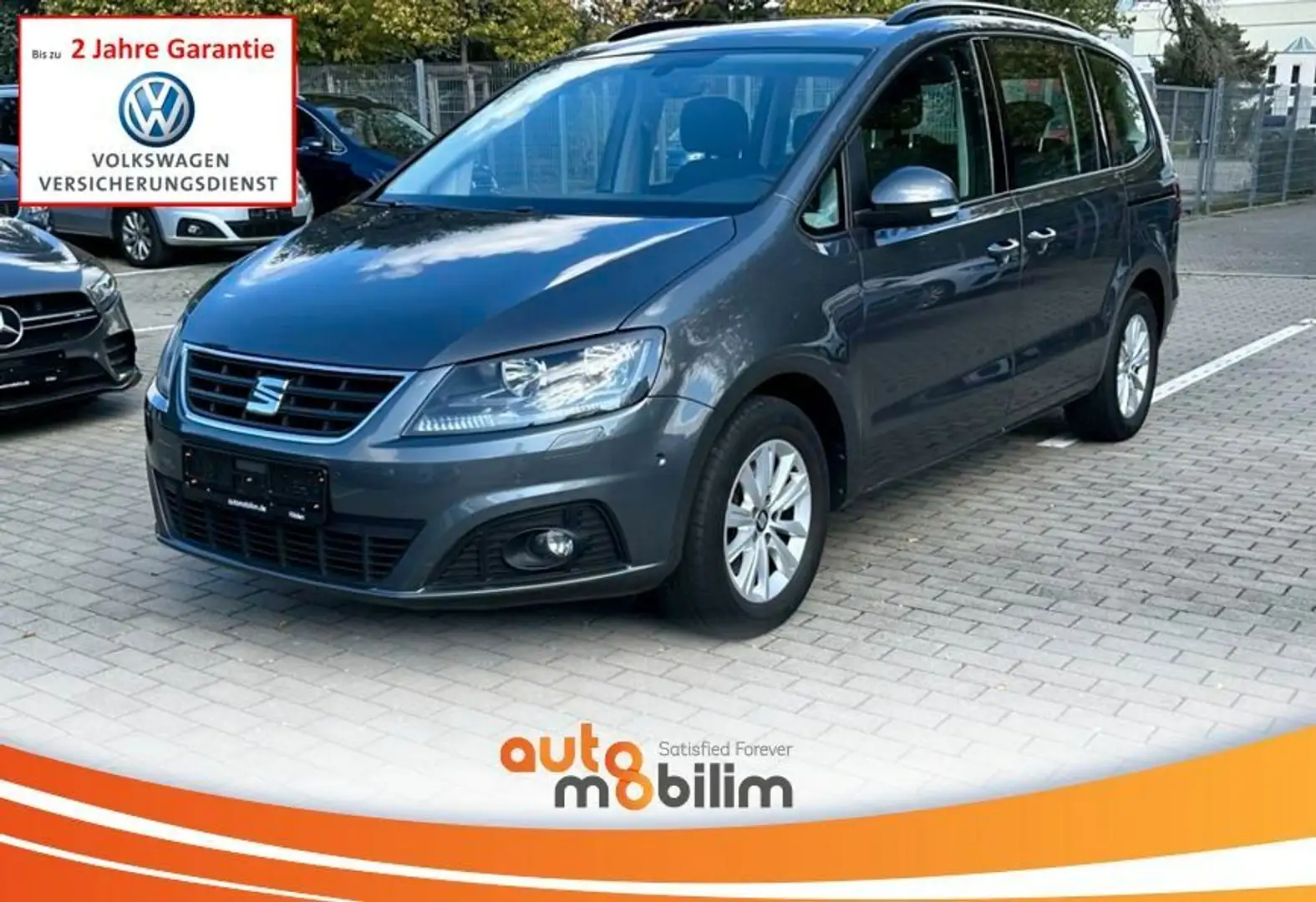 SEAT Alhambra Style 2.0 TDI*DSG*7-Sitz*AHK*NAV*SHZ* Gris - 1