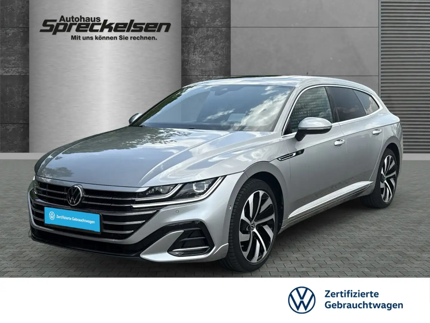 Volkswagen Arteon Shootingbrake 1.4 TSI eHybrid Automatik+R-Line+Nav Plateado - 1
