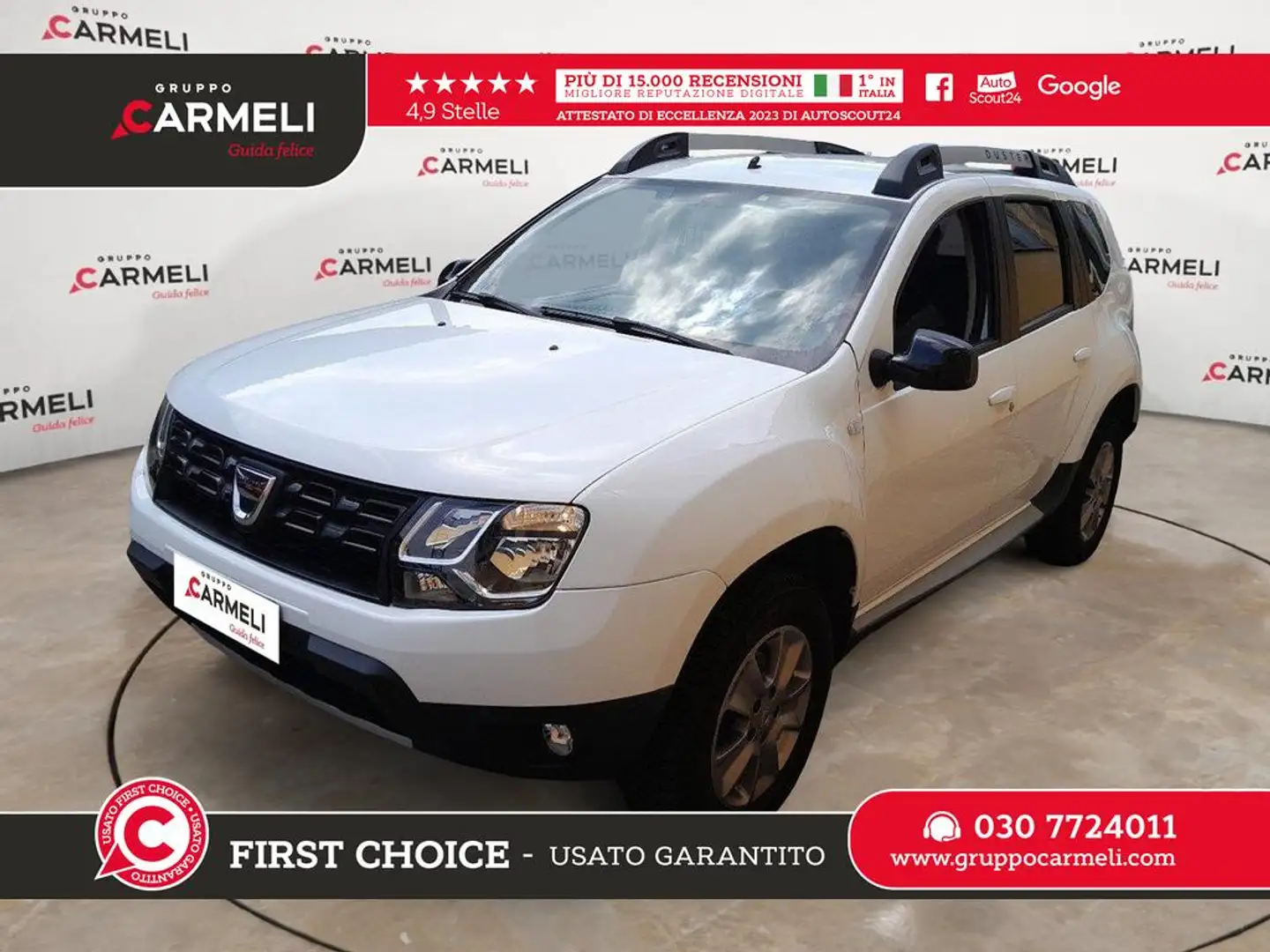 Dacia Duster 1.5 dci Laureate Family 4x2 s&s 110cv Bianco - 1