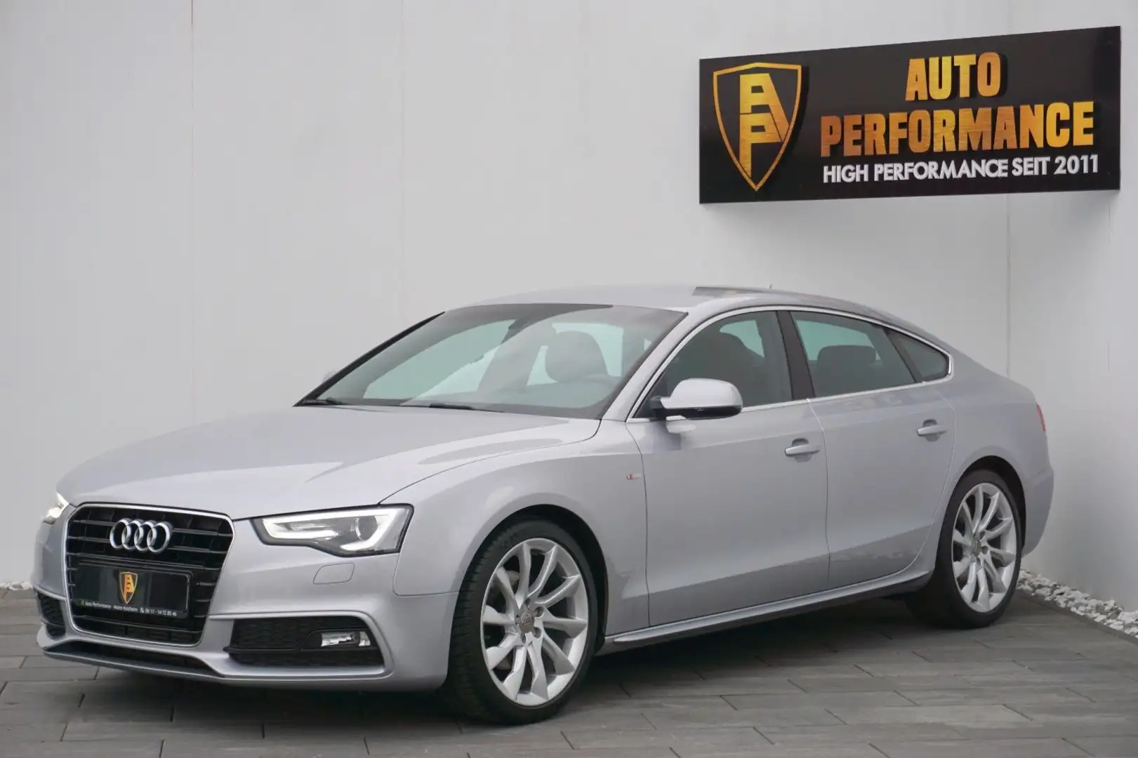 Audi A5 Sportback 1.8 TFSI 8G~3xSLine~19"~MMI~B&O~2Hd Silber - 1
