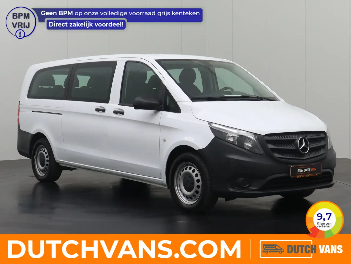 Mercedes-Benz Vito 114BlueTEC 7G-Tronic Automaat Personenbus | 9-Pers Blanc - 1