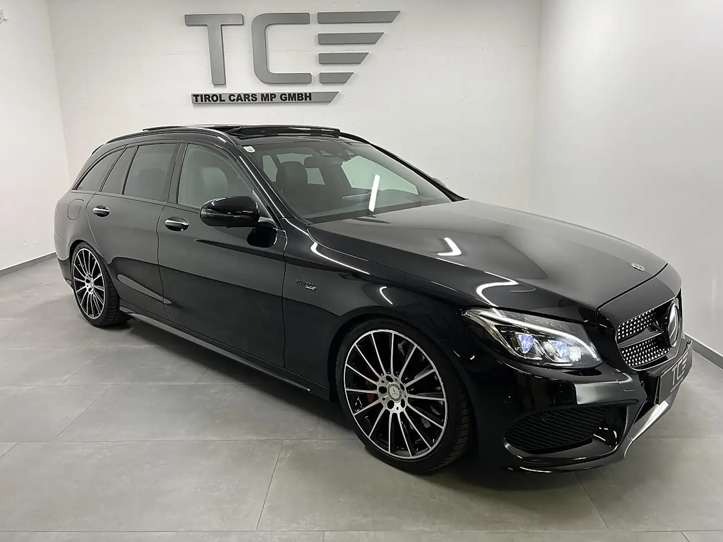 Mercedes-Benz C 450 AMG T 4M C43 AMG  Aut.Pano,19",Burmester,Gewind... Schwarz - 2