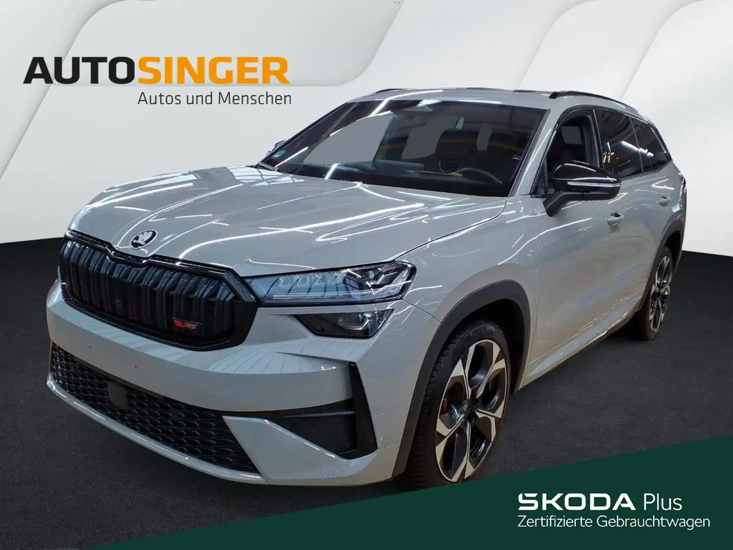 Skoda Kodiaq RS TSI DSG 4x4 *STDHZ*PANO*MATRIX*AHK*ACC Grau - 1