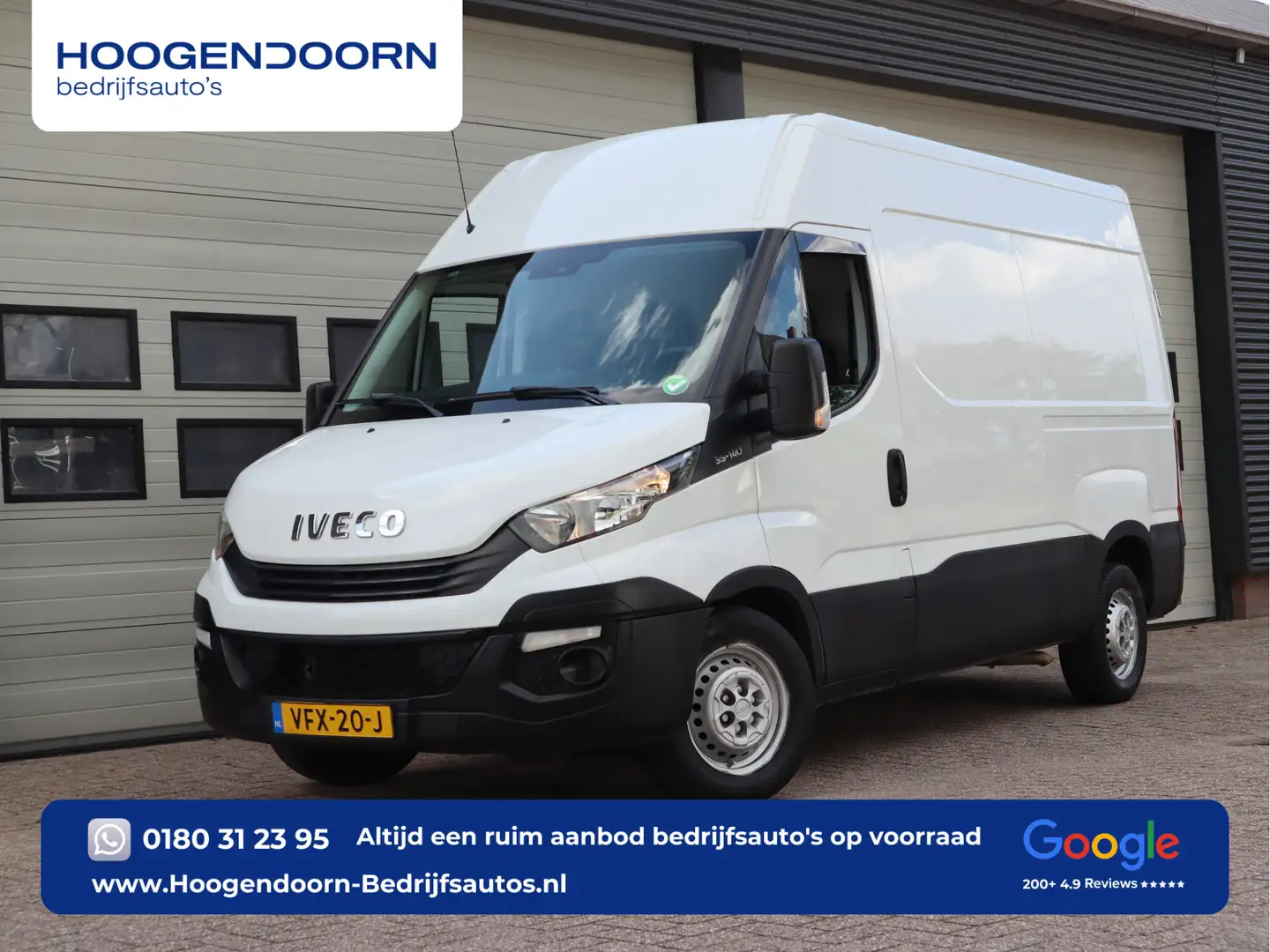 Iveco Daily 35S14 136pk Euro 6 - L2H2 - Trekhaak - Cruise - Ai Blanc - 1