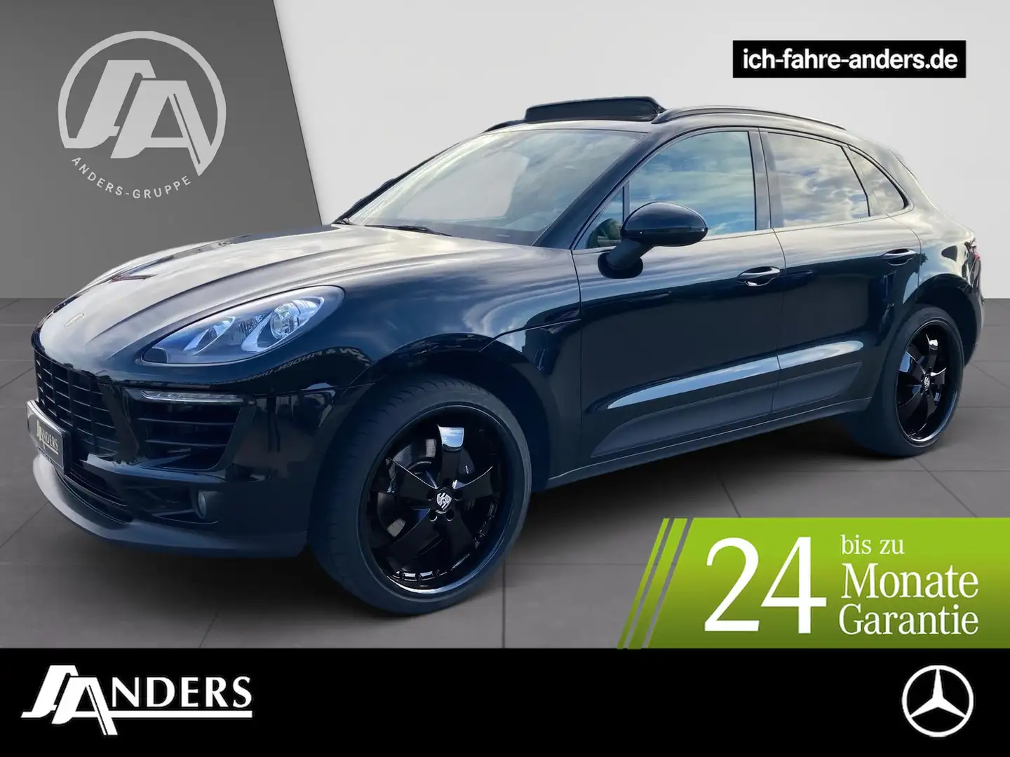 Porsche Macan 2.0 BiXenon+Navi+SHZ+Pano+SOUND+PDC+Kamera Noir - 1