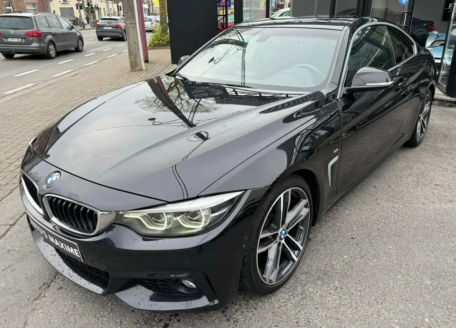 BMW 418 dA / Pack-M / Full LED / Facelift / Garantie / Noir - 1