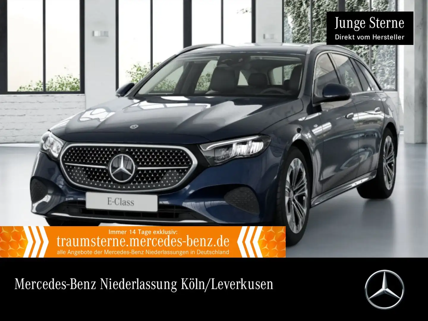 Mercedes-Benz E 300 de T Hybrid Avantgarde Burmester Distr. LED Blau - 1