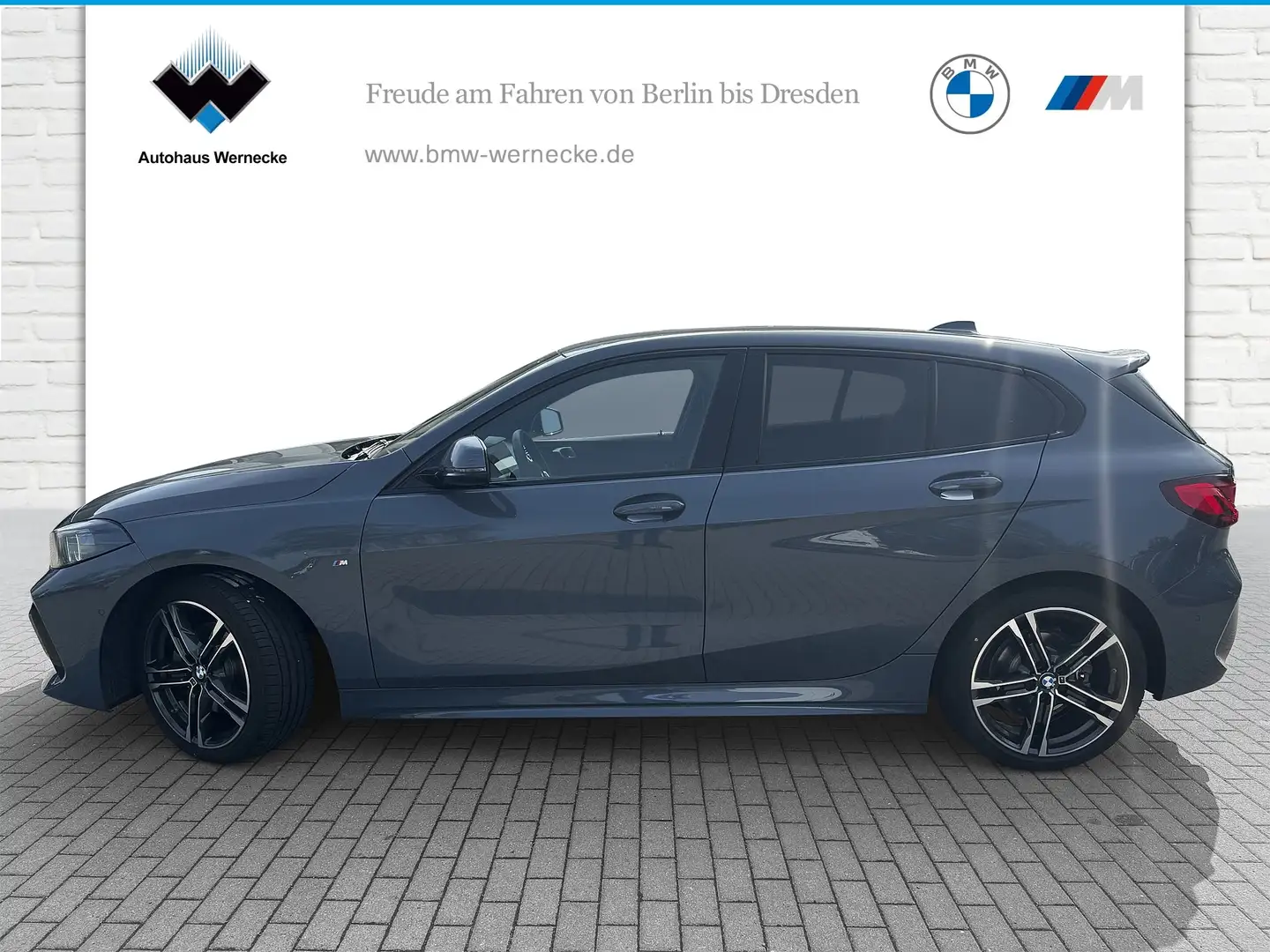 BMW 118 i Hatch M Sport DAB LED WLAN Tempomat Shz Grau - 2