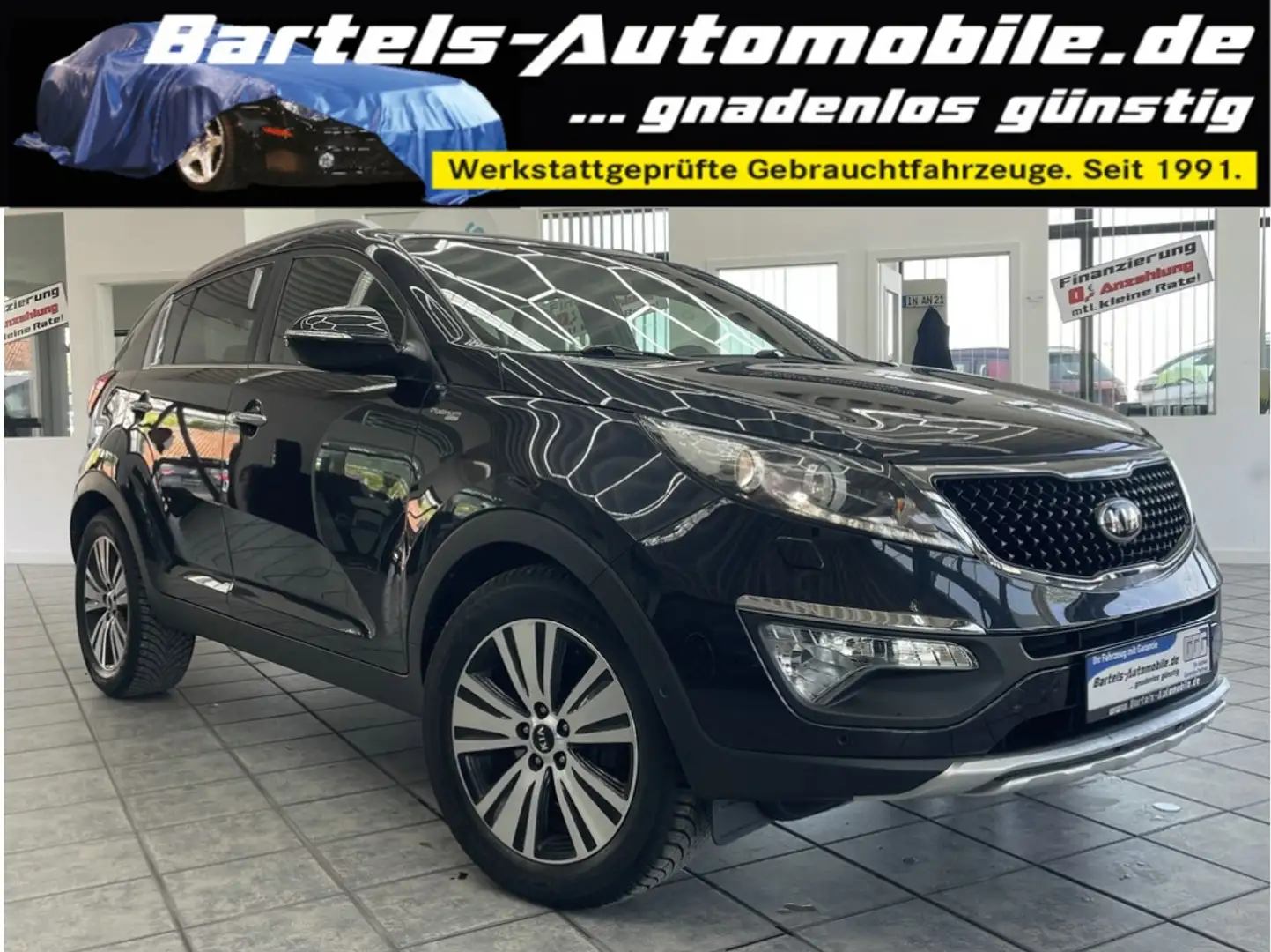 Kia Sportage 2.0 CRDI 4WD Platinum Edition, Leder Černá - 1
