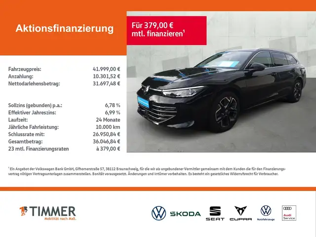 Volkswagen Passat Variant 2.0 TDI Elegance *DSG*IQ-LIGHT*HUD*AHK*RFK*