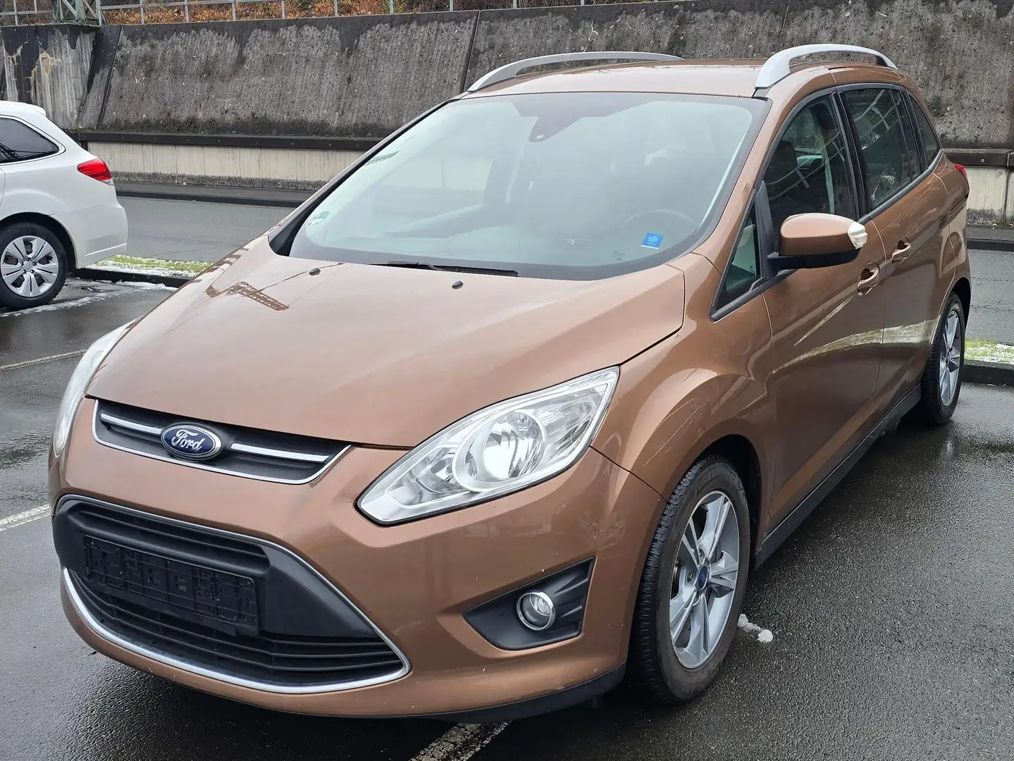 Ford Grand C-Max Sync Edition, Tüv Neu, Klima, Heizung Windschut Bruin - 1