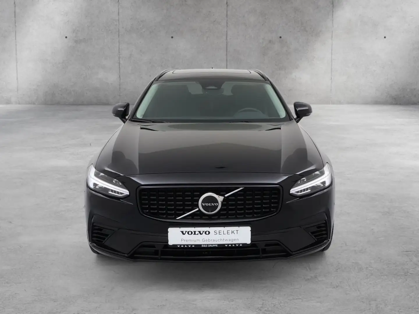Volvo V90 Kombi T6 Plus Dark Recharge AWD ACC PANO Schwarz - 2