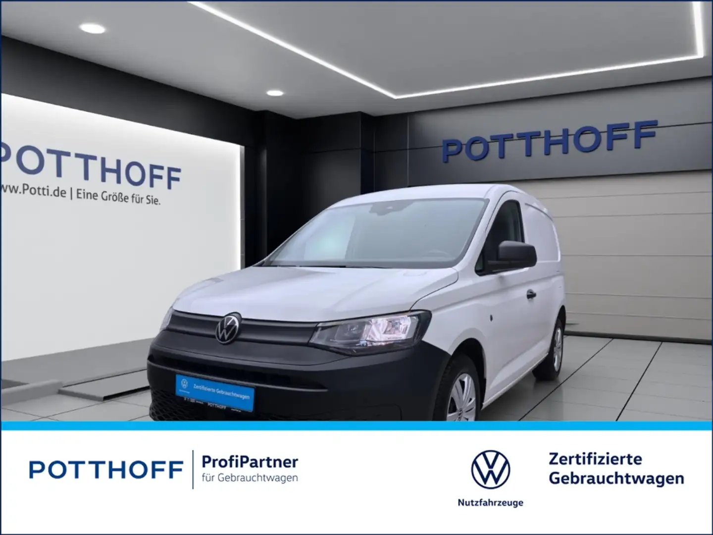 Volkswagen Caddy Cargo 2.0 TDI PDC SITZHZG DAB+ Weiß - 1