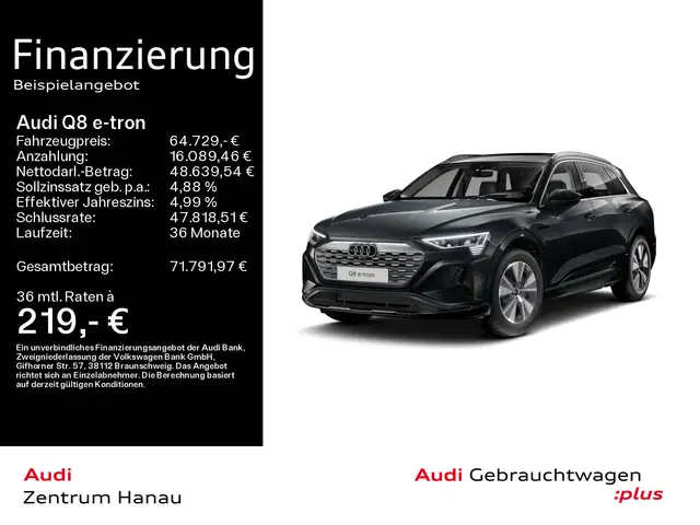 Audi Q8 e-tron 55 quattro advanced*NAVI-PLUS*MATRIX*H