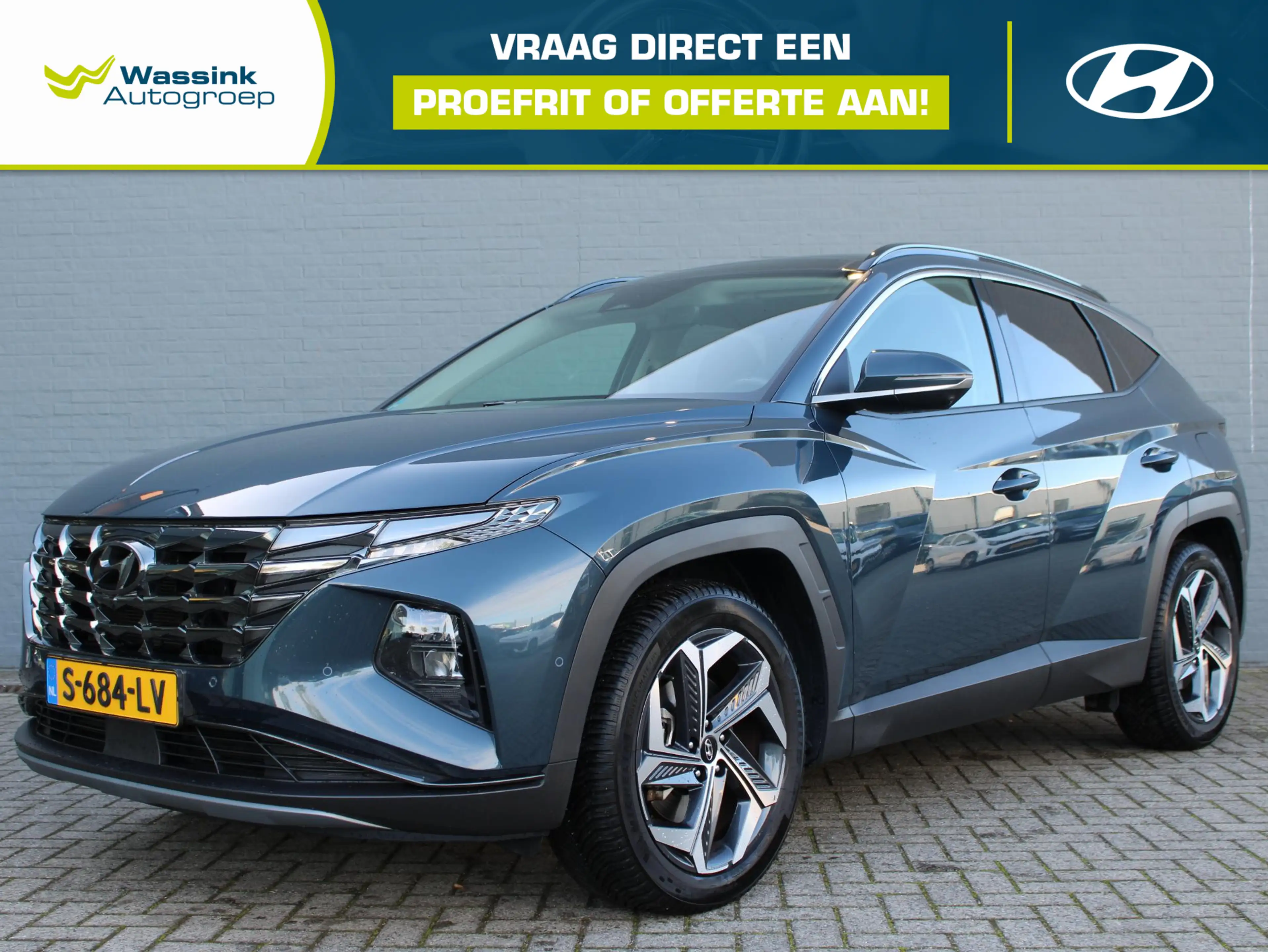 Hyundai TUCSON 1.6 T-GDI HEV Premium Sky | Navigatie | Stoelventi