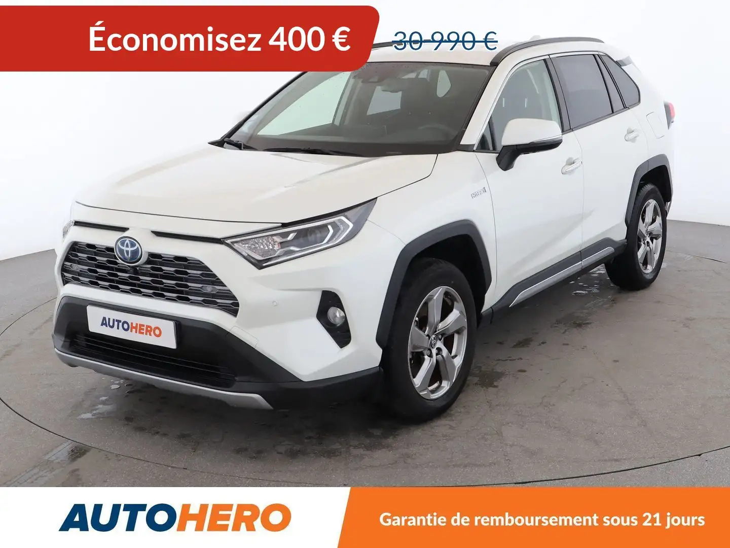Toyota RAV 4 2.5 Hybride 2WD Lounge Blanco - 1