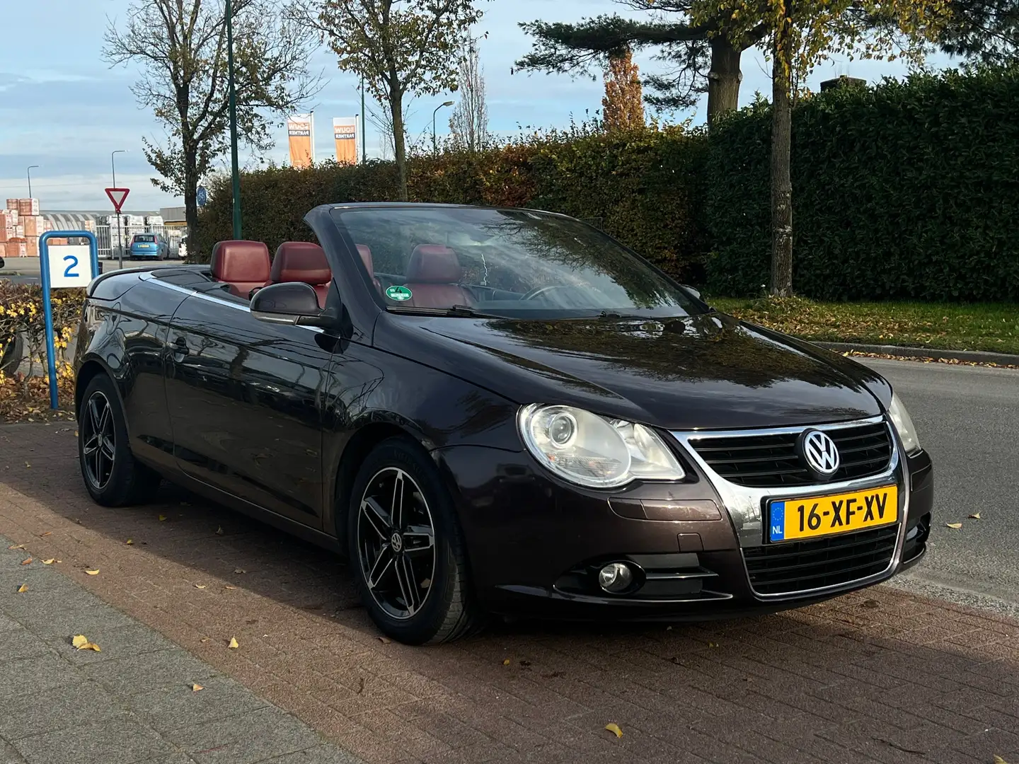 Volkswagen Eos 2.0FSI *NIEUW BINNEN Marrone - 2