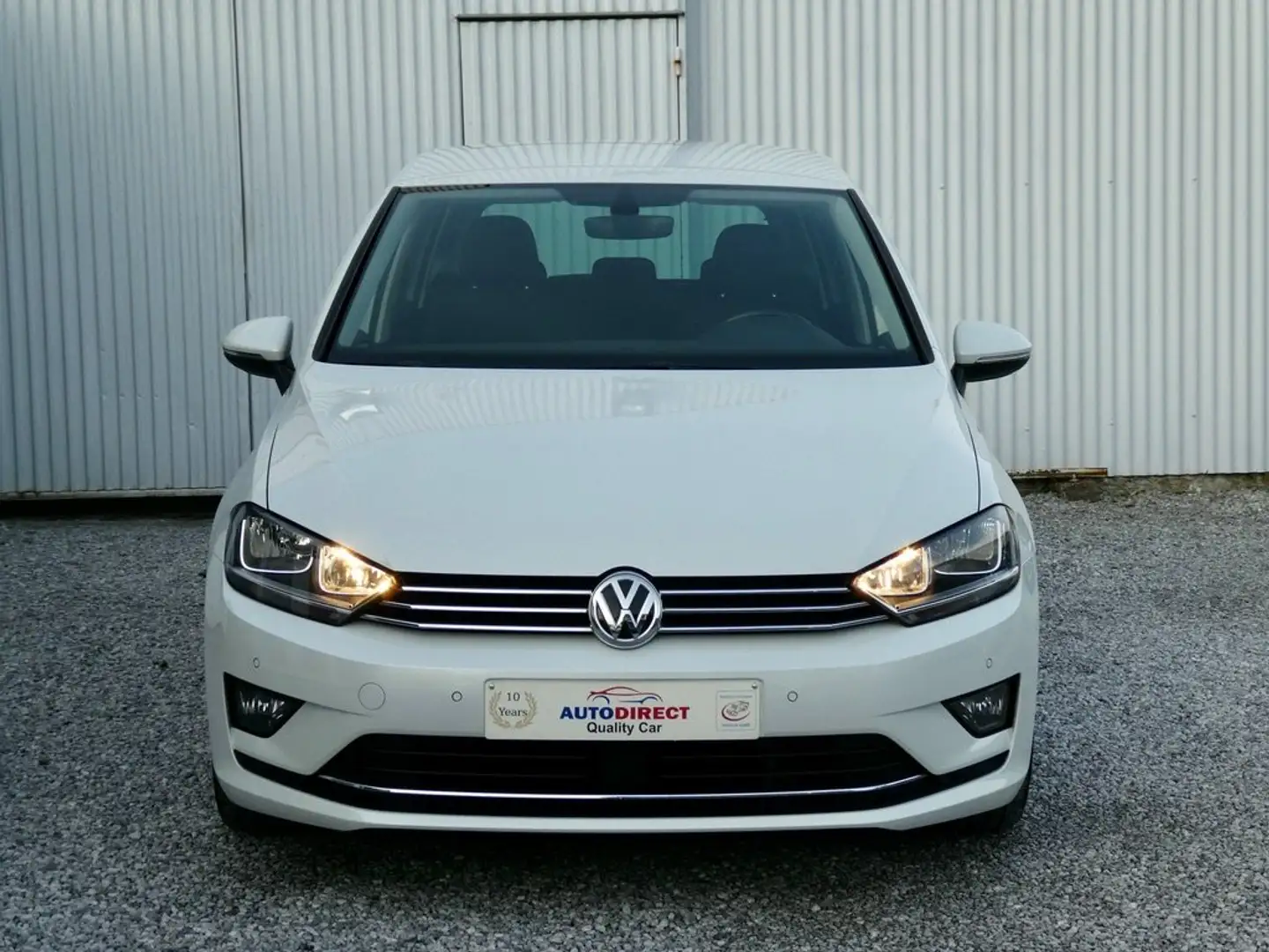 Volkswagen Golf Sportsvan 1.6 CR TDi Sound 92000Km Navi **GARANTIE 1 JAAR** Weiß - 2