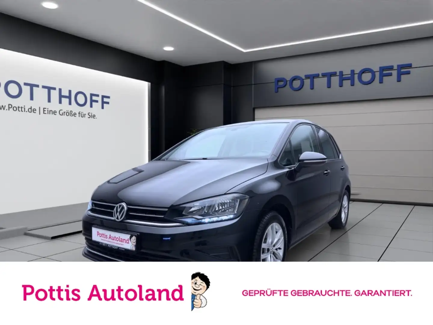 Volkswagen Golf Sportsvan 1.0 TSI COMFORTLINE NAVI PDC SITZHZG KLIMA Schwarz - 1
