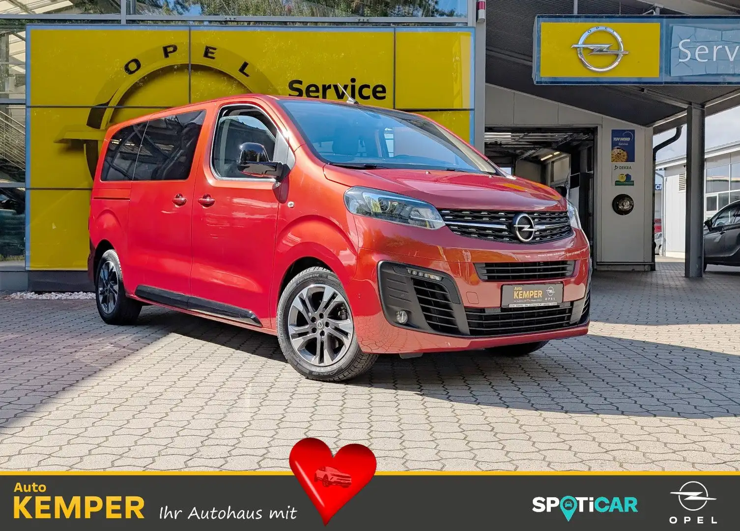 Opel Zafira Life 2.0 D Tourer M Autom. *Standheizung* Rot - 1