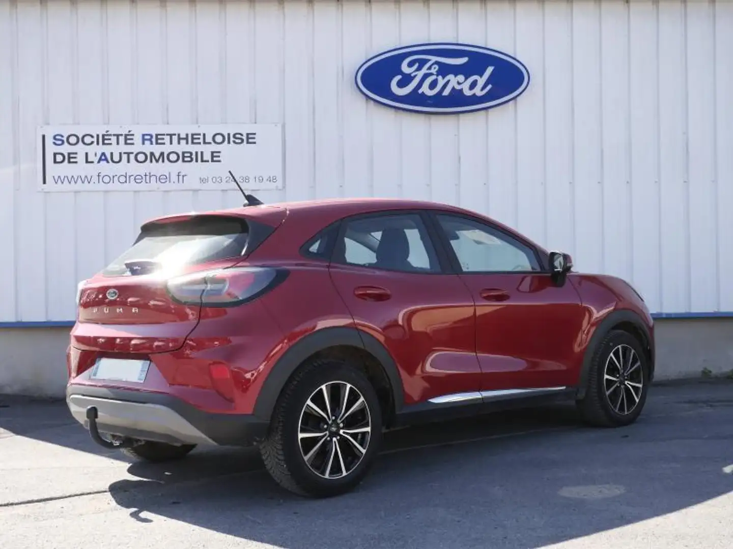 Ford Flex 1.0 Flexifuel 125ch S\u0026S mHEV Titanium Czerwony - 2