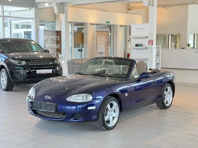 Mazda MX-5 1.6 16V Silver Blues* LEDER * SHZ * SPORT *
