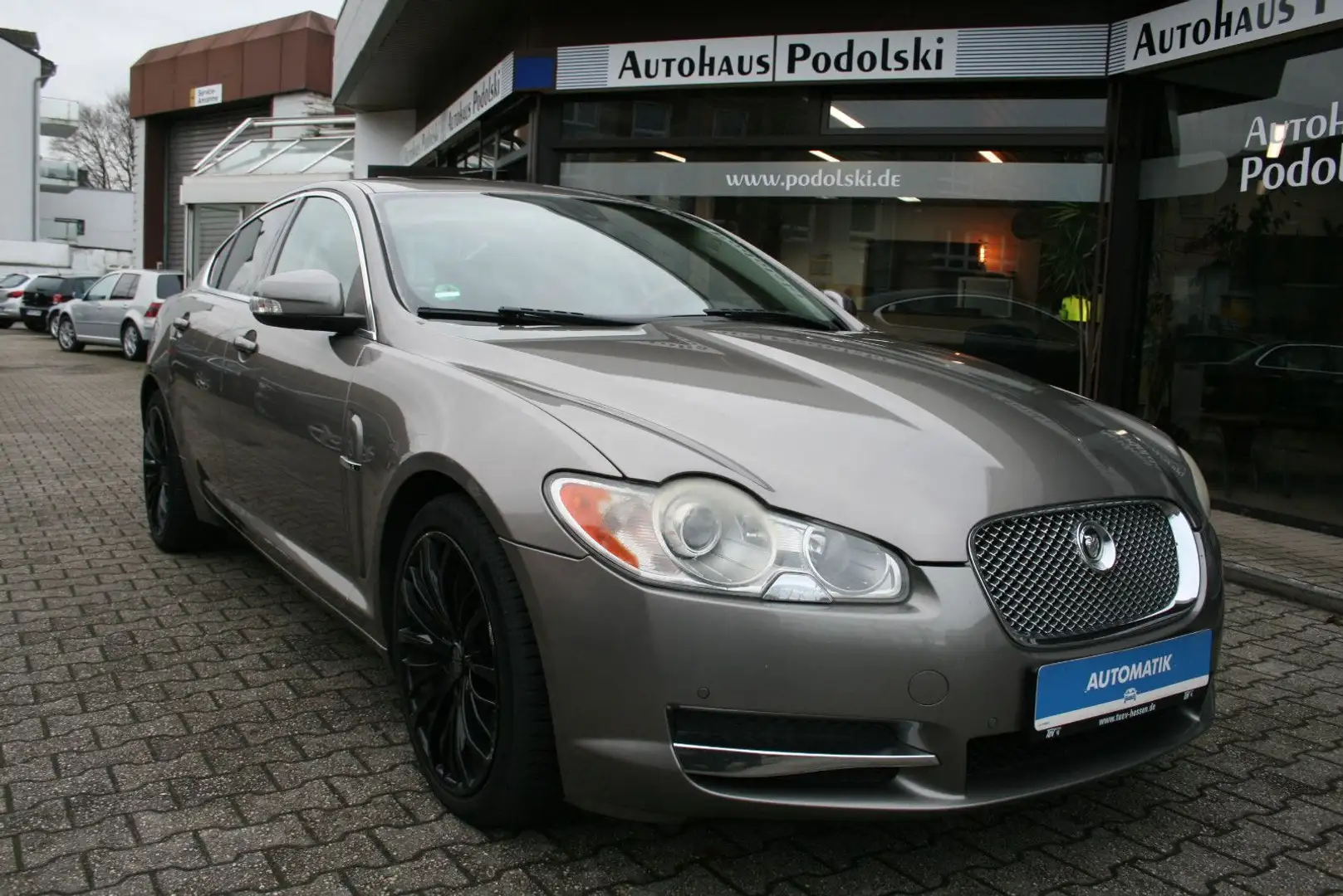 Jaguar XF 4.2 V8 Premium Luxury|Vollausstattung|Allwet. Gris - 1