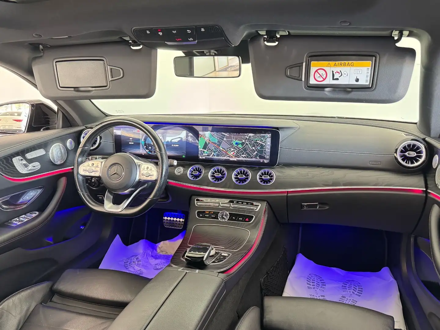 Mercedes-Benz E 220 d AMG-Line Night-Paket|PANO|WIDE|BURM|MEM| Grau - 2