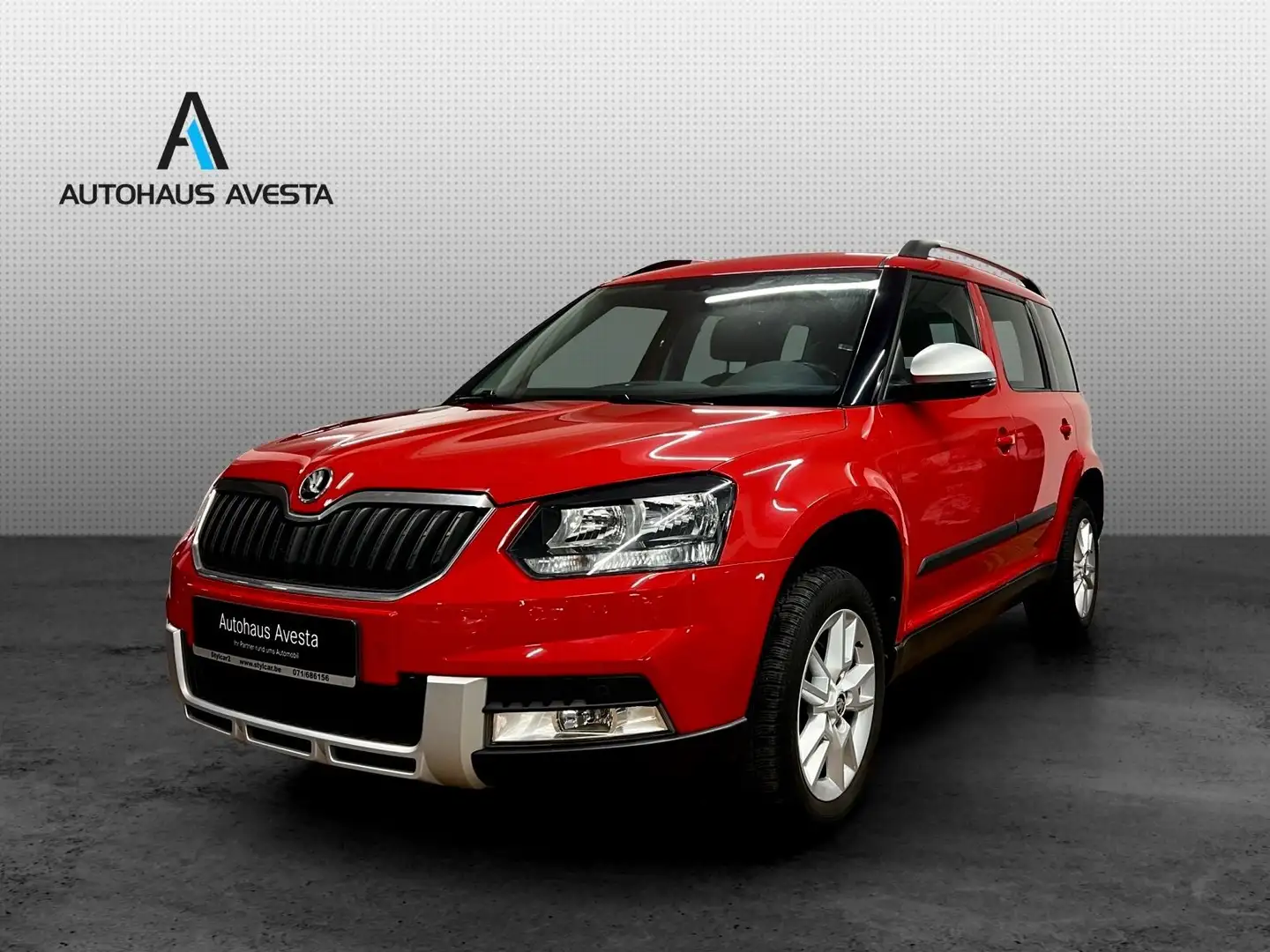 Skoda Yeti OUTDOOR /1.HAND/ 2015/ 4x4 / DSG/ AHK/ Червоний - 1
