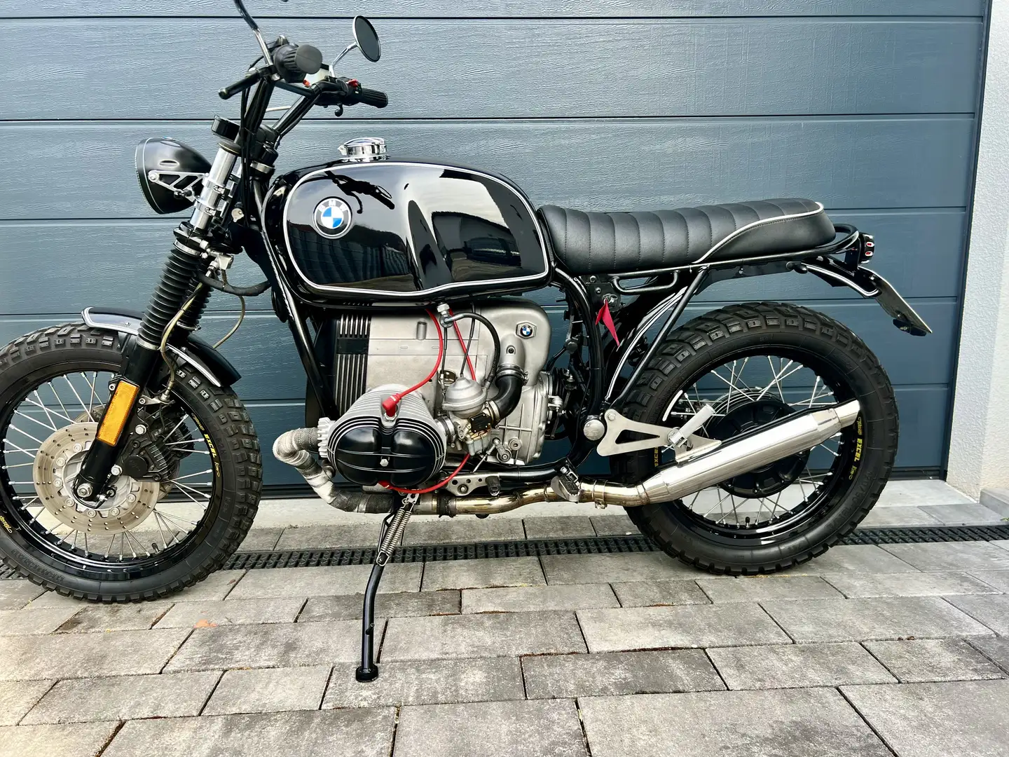 BMW R 100 Scrambler Negro - 1