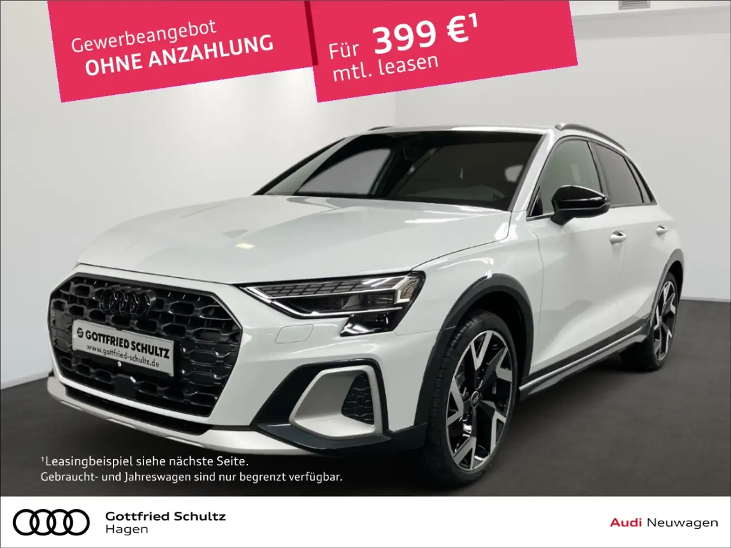 Audi A3 Allstreet Matrix Kamera AHK ACC SONOS Weiß - 1