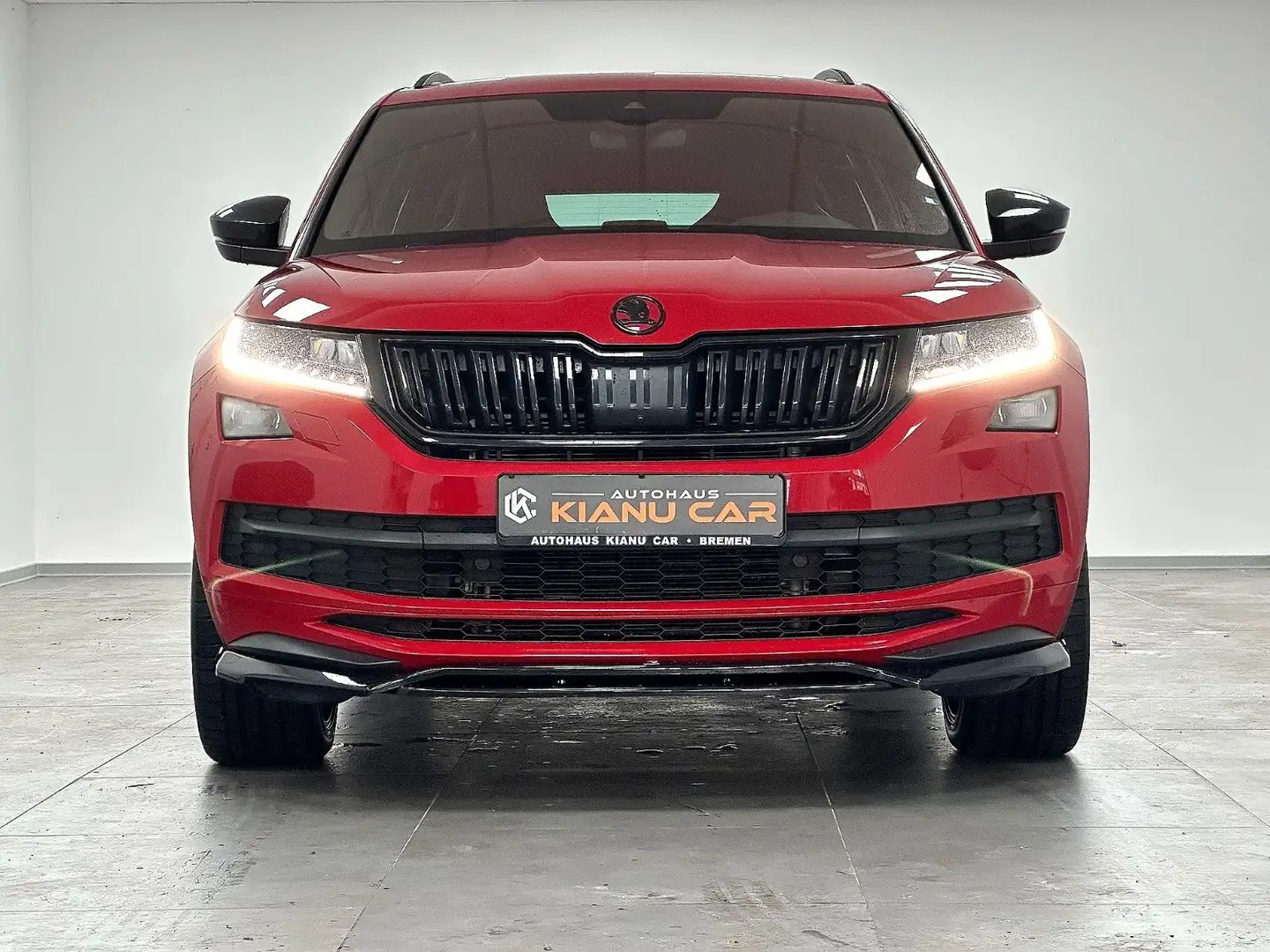 Skoda Kodiaq Sportline 4x4.VIRTUAL.AHK.ACC.7SITZER Rot - 2