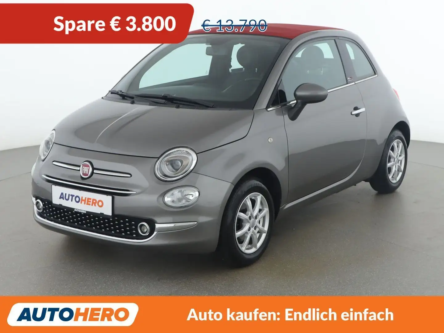 Fiat 500C 1.2 Star Grau - 1