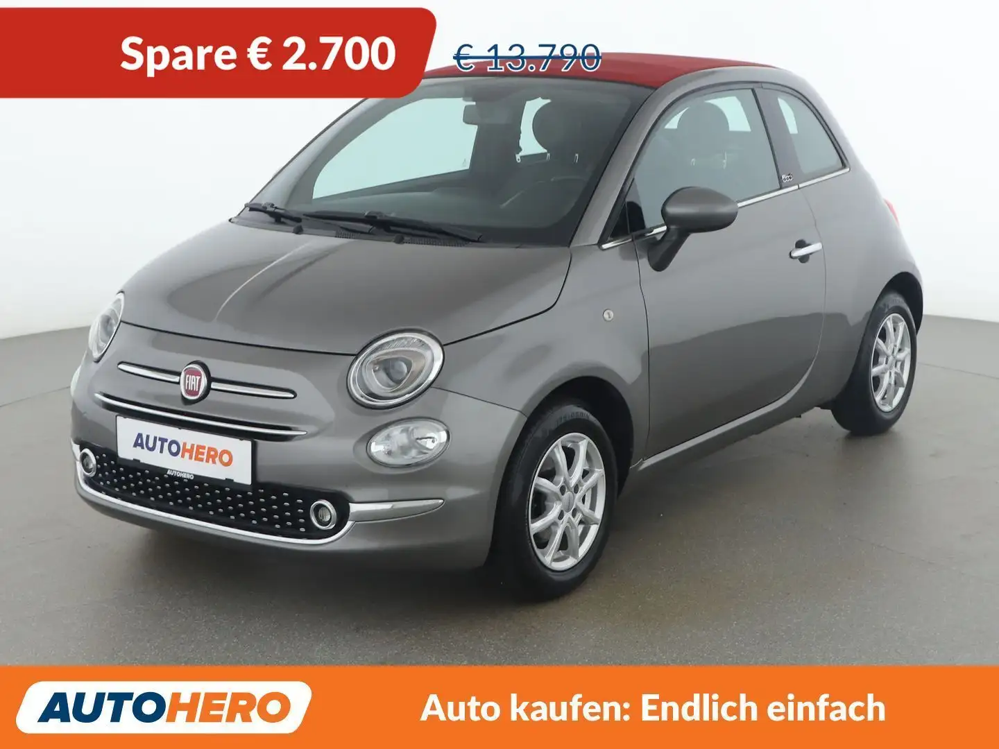 Fiat 500C 1.2 Star Grau - 1