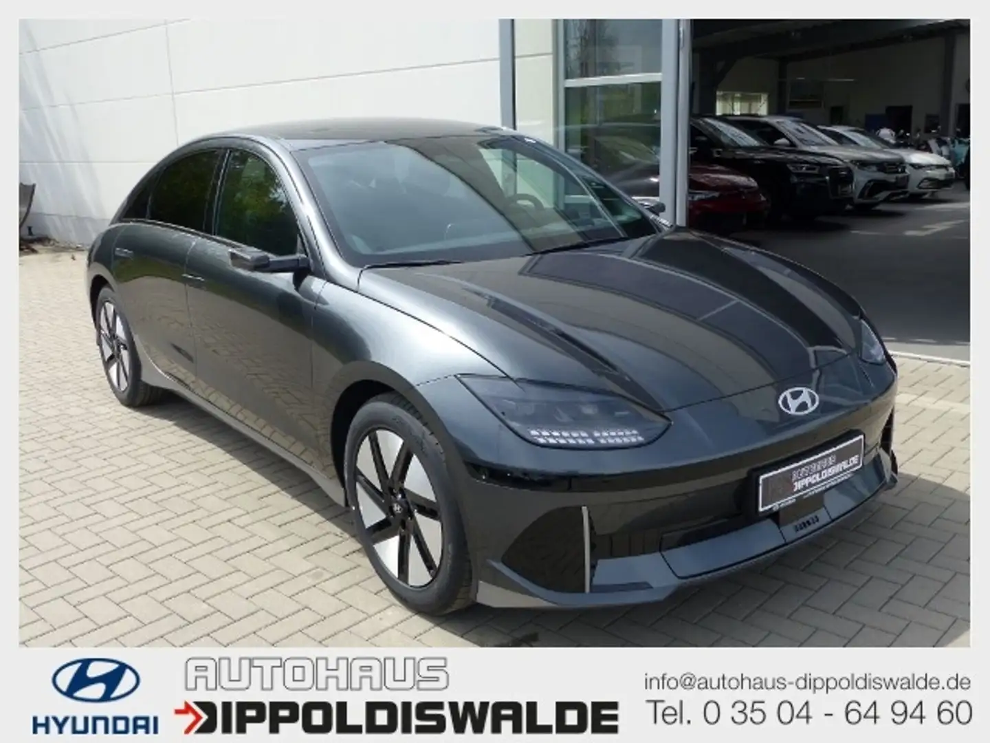 Hyundai IONIQ 6 Elektro 77 kWh Aut. Uniq *LED*BOSE*Navi* Grau - 1